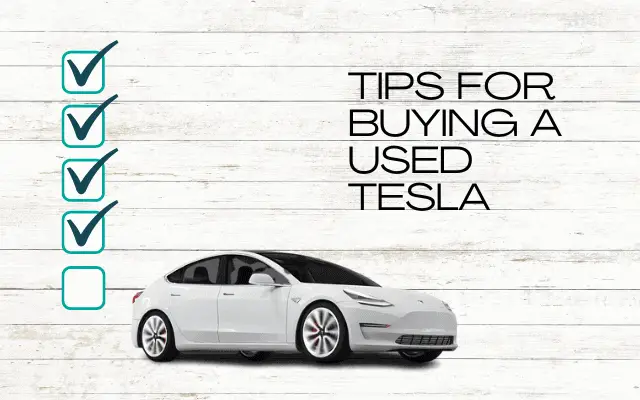 Tips For Buying A Used Tesla