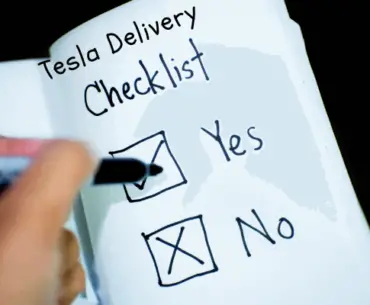 Tesla Delivery Checklist